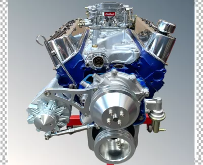 KOŁA PASOWE  BILLET 2 PASKI - ALUMINIUM SMALL BLOCK