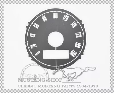 Naklejka konwersji na prędkościomierz 1967-68