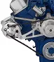MOCOWANIE ALTERNATORA BIG BLOCK (390cui) - 2