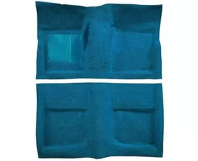 Wykładzina podłogi COUPE 1965-1968 JASNY NIEBIESKI