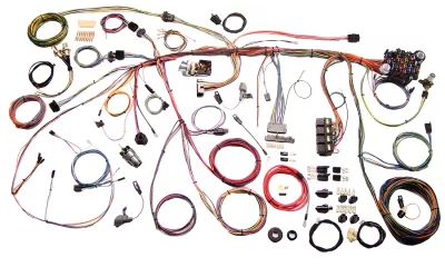 KOMPLETNA WIĄZKA ELEKTRYCZNA  AMERICAN AUTOWIRE 1969