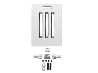 PANEL  NAGRZEWNICY Z GAŁKAMI 64-66 CHROM