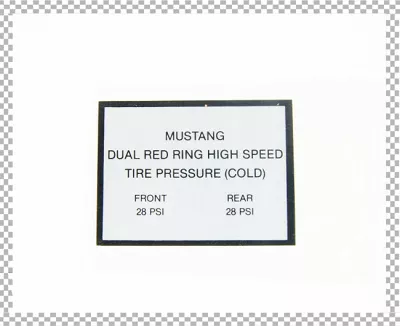 NAKLEJKA CIŚNIENIA OPON 65-66