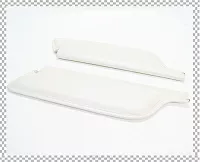 Osłony słoneczne białe Cabrio 1967-1968 WHITE