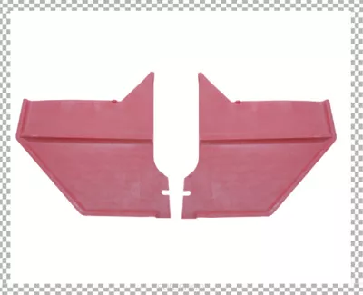 KICK PANELS 67-68 CP/FB RED