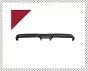 Pulpit Dash Pad 1966 DARK RED - 3