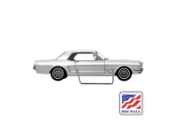 Uszczelki krawędzi dolnej drzwi 1967-1968 USA