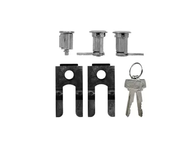 KIT ZAMKÓW I WKŁADEK (DRZWI/STACYJKA) 64-66 PONY