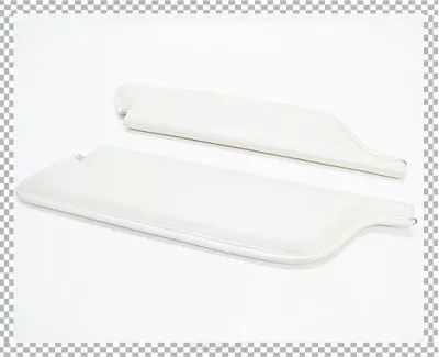 Osłony słoneczne białe Cabrio 1964-1966