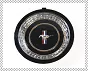 EMBLEM KIEROWNICY - STEERING WHEEL HUB EMBL 67